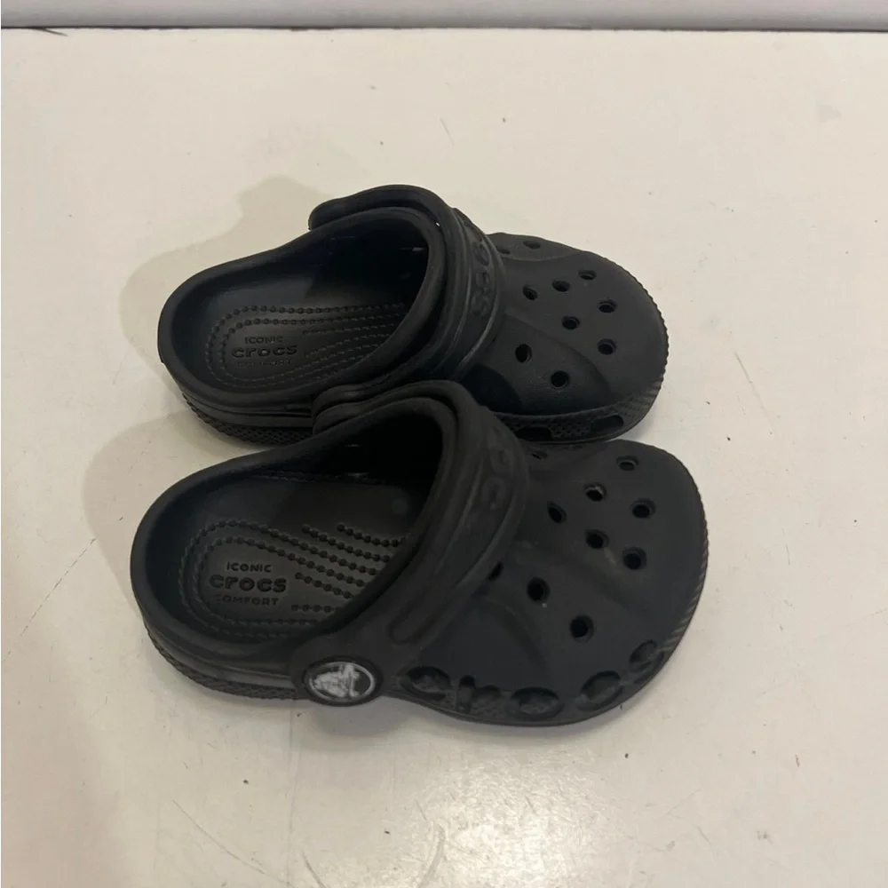 CROCS Kids Black Sandals